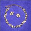 Wonderful Vintage Coro Necklace & Earrings #964384