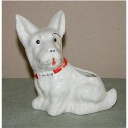  Vintage Ceramic Pottery Scotty Dog Planter #964391