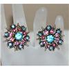 Fabulous Early Coro Rhinestone Earrings #964395
