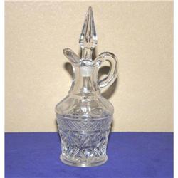 Imperial Cap Cod   Crystal cruet #964400