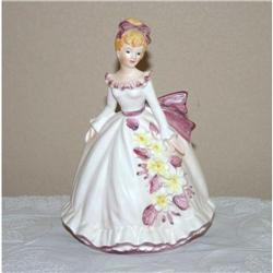 Vintage Lefton  Woman Figurine Planter #964411