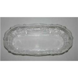 Fostoria Meadow Rose Pickle Tray  #964412