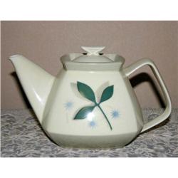  Vintage Floral Porcelain Tea Pot By Porcelier #964413