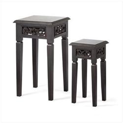 Distress Black Nesting Tables  #964455
