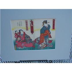 c. 1860 JAPANESE WOODBLOCK BY KUNISADA #964471