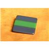 Image 1 : Large Square Two-Toned Green bakelite Pin #964623