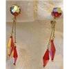Vintage Aurora Borealis Chandelier Earrings #964670