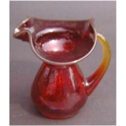 Crackle Glass Miniature Pitcher #964699