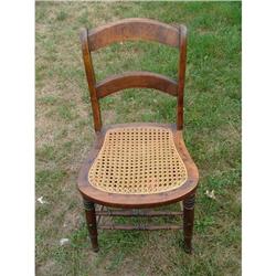 ANTIQUE CANE SIDE CHAIR, VICTORIAN SIDE CHAIR #964708