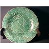 19th Century Majolica Plate Maple Leaf & #964716