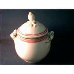 19th Century Old Paris Sugar Bowl with Gold #964721