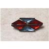 Image 1 : Jewelry-Ruby Red & Blue C-Clasp Brooch/Pin #977665