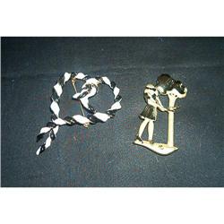 Two Signed JJ's Pins/Vintage #977701