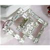 Image 1 : Deco Squarish Rhinestone Brooch #977781