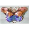 Image 1 : Enamelled Butterfly Pin #977812