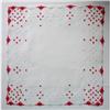 Image 1 : Valentine Handkerchief Embroidered #977830