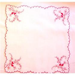 Valentine Handkerchief Embroidered #977831