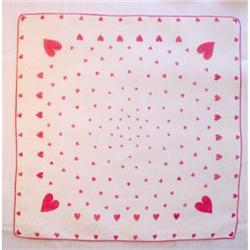 Valentine Print Handkerchief #977833