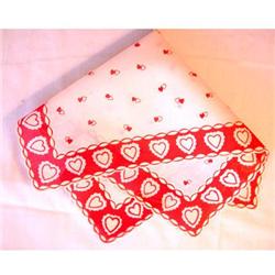 Valentine Print Handkerchief #977834