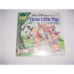 Three Little Pigs book and record #977888