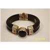 Image 1 : Ebony Wood and Sterling Bracelet Handmade in #977914
