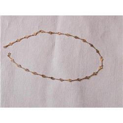 14k Gold key Necklace #977951