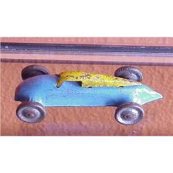 Portuguese Tin Racing Blue Car Marked #977975