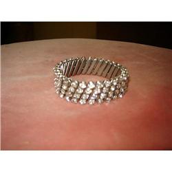 GORGEOUS...4 ROW EXPANDABLE RHINESTONE #978029