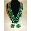 Image 1 : STUNNING DEMI-PARURE..4 STRANDED CRYSTAL/BEADED #978042