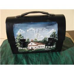 HAND PAINTED VINTAGE LUNCH BOX #978050