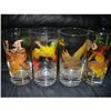 Image 1 :  HAZEL ATLAS 4 PHEASANT GAME BIRD GLASSES #978057