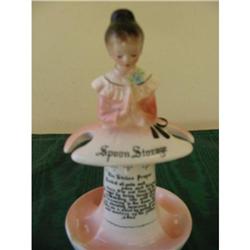 Enesco's Prayer Lady  SPOON HOLDER #978065