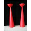 Image 1 : Twin  Red/Orange Candlesticks  #978159