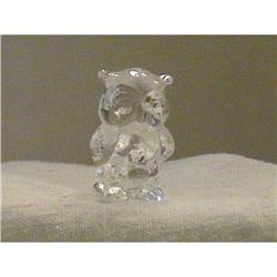 Miniature  Goebel  Glass Owl figurine 1980 #978483