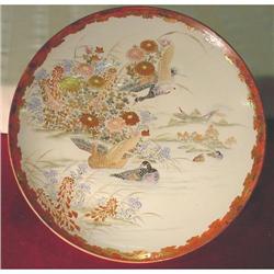19th Century Japanese Kutani Charger  #993344