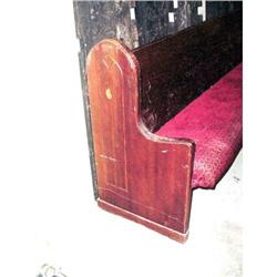 208 English Oak Church Bench #993372