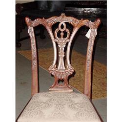 3008 - Chippendale Mahogany Side Chair #993373