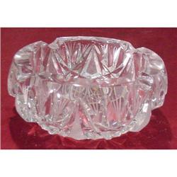 Cut glass Ash-tray Dish #993381