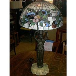Beautiful Leaded Glass Lamp #993411