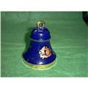 Image 1 : Limoges Porcelain Cobalt Blue Bell  #993423