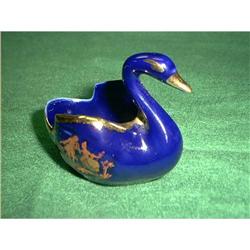 Limoges Cobalt Blue Swan #993424