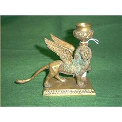 Bronze Lion w/ Wings  #993433