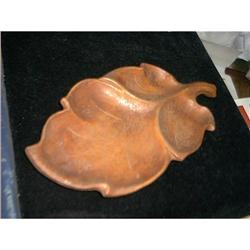 Carved Wooden Leaf Tray #993439