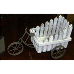 Wrought Iron Tricycle Planter #993441