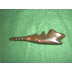 Teakwood Carved Pipe  #993468