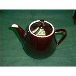 Old Porcelain Tea Pot Signed  #993478