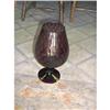 Image 1 : Large Purple Scalloped Edge Vase  #993483