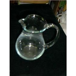 Old Large Pitcher Signed  #993484