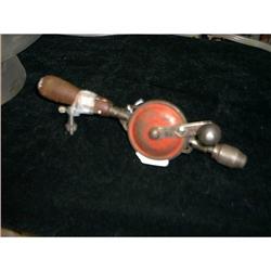 Old Hand Drill with Bit. Signed  #993485