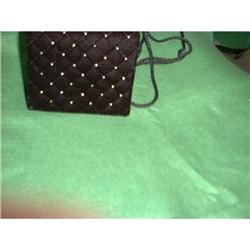 Black and Gold Small Evening Bag  #993486